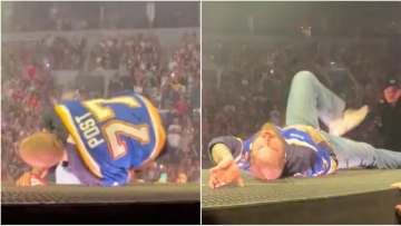 Η τρομακτική τούμπα του Αμερικανού ράπερ Post Malone στη σκηνή – Δείτε βίντεο