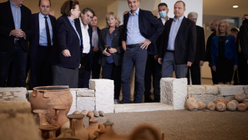 Περιοδεία Μητσοτάκη σε Πέλλα και Έδεσσα - Συναντήσεις με κατοίκους και φορείς 