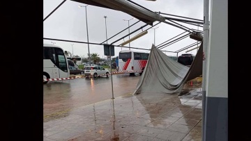 Κακοκαιρία στην Κρήτη: Έκλεισε και το αεροδρόμιο Ηρακλείου «Ν. Καζαντζάκης» – Πλημμύρισε νερά