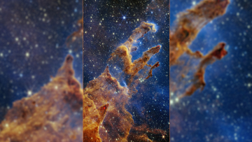 Διαστημικό τηλεσκόπιο James Webb: Νέα εντυπωσιακή εικόνα από τις «Στήλες της Δημιουργίας»