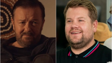 Ρίκι Τζερβέις: Η ειρωνική ανάρτηση για την πόρτα που «έφαγε» ο Τζέιμς Κόρντεν από εστιατόριο