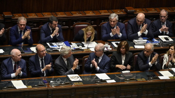 Ιταλία: Η κυβέρνηση Μελόνι έλαβε ψήφο εμπιστοσύνης από την ιταλική Βουλή