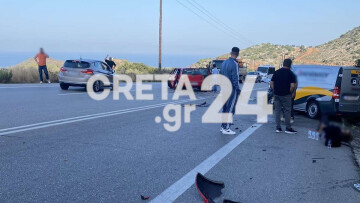 Κρήτη: Σοβαρό τροχαίο στο Μπαλί - Νεκρή μία γυναίκα, στο νοσοκομείο ένα μωρό