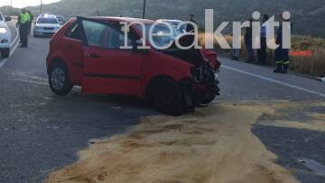 Κρήτη: Νεκρή η γιαγιά στο σφοδρό τροχαίο - Σώθηκε το εγγονάκι, ήταν δεμένο σε παιδικό καθισματάκι