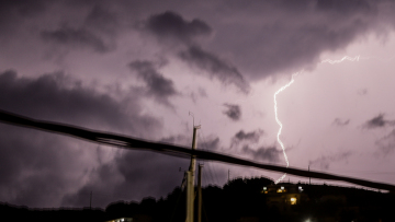 Κακοκαιρία Eva: Έπεσαν 7.500 κεραυνοί την Κυριακή