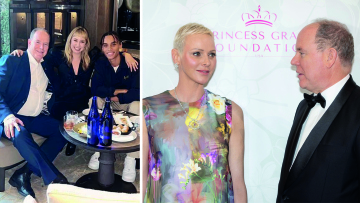 Ο Αλβέρτος του Μονακό για πρώτη φορά φωτογραφίζεται με τα παιδιά από πρώην ερωμένες του