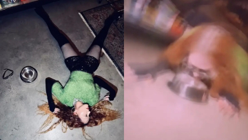 Η Μαντόνα... ξέφυγε: Γλείφει νερό από μπολ σκύλου και ποζάρει σεξουαλικά με διάφορα αντικείμενα - Δείτε βίντεο