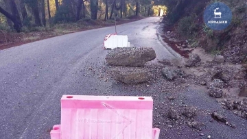 Ρόδος: Ζημιές σε χωριά και αγροτικούς δρόμους, από την ισχυρή βροχόπτωση που έπληξε το νησί