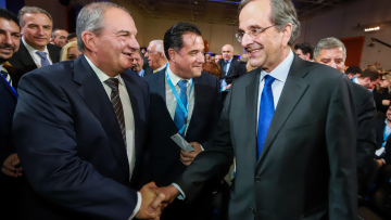 Δείπνο Σαμαρά - Καραμανλή στα βόρεια προάστια