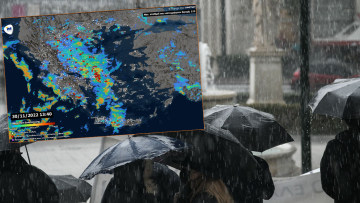 Καιρός - Κακοκαιρία Άριελ: Ισχυρή καταιγίδα στην Αττική - Προβλήματα στους δρόμους - Σύσκεψη στην Πολιτική Προστασία