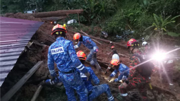 Μαλαισία: Τουλάχιστον 8 νεκροί, δεκάδες αγνοούμενοι σε κατολίσθηση - Δείτε βίντεο