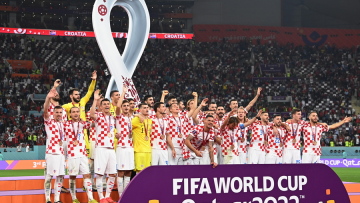 Μουντιάλ 2022: Η απονομή στους Κροάτες μετά το τελευταίο παιχνίδι του Μόντριτς