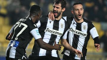 Super League 1, Παναιτωλικός-ΠΑΟΚ 0-2: Διπλό που τον κρατάει ζεστό - Δείτε τα γκολ