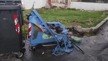 Μυτιλήνη: Συνελήφθη επ’ αυτοφώρω εμπρηστής που έβαζε φωτιά σε κάδο