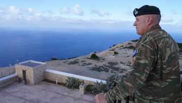 Tουρκικά ΜΜΕ στοχοποιουν τον Α/ΓΕΕΘΑ επειδή πήγε σε Γαύδο, Κάρπαθο, Καστελόριζο και Ρω 