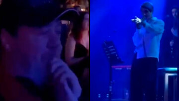 Γιάννης Πάριος: Η συγκίνηση τη στιγμή που ακούει τον γιο του, Good Job Nicky, να τραγουδάει - Δείτε Βίντεο