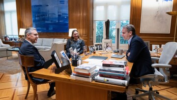 Μητσοτάκης: Συναντήθηκε με τον απερχόμενο πρέσβη της Τουρκίας στην Ελλάδα