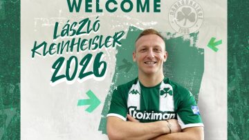 Ο Παναθηναϊκός ανακοίνωσε και επίσημα τη μεταγραφή του Λάζλο Κλάινχαϊσλερ