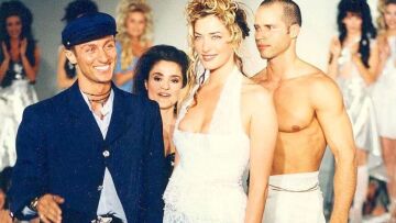 Τατιάνα Πάτιτζ: Όταν έκανε την «ωραία Ελένη» στην πασαρέλα του Βασίλειου Κωστέτσου