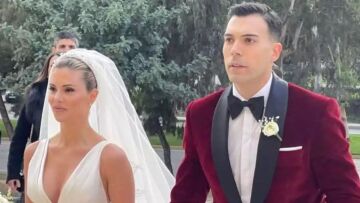 Κώστας Σλούκας και Μαρία Δαρσινού: Παντρεύτηκαν με θρησκευτικό γάμο  