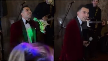 Κώστας Σλούκας: Ερμήνευσε στον γάμο του... «Μήπως είμαι τρελός, μήπως τα έχω χαμένα» 