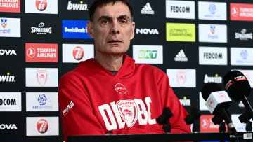  Μπαρτζώκας για Ολυμπιακός-Ρεάλ Μαδρίτης: «Να έχουμε πολλούς παίκτες σε καλή βραδιά» 