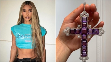 Κιμ Καρντάσιαν: Αγόρασε τον θρυλικό «Σταυρό Attallah» της πριγκίπισσας Νταϊάνα 