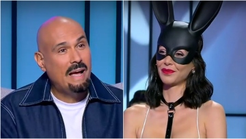 My Style Rocks: Ξαφνιάστηκε ο Δημήτρης Σκουλός με την εμφάνιση της Εύας - «Θα παίξετε role games;»