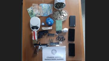 Ξάνθη: Η Laika «συνέλαβε» ετοιμοπόλεμο διακινητή ναρκωτικών με κοκαΐνη, κάνναβη και χειροβομβίδες