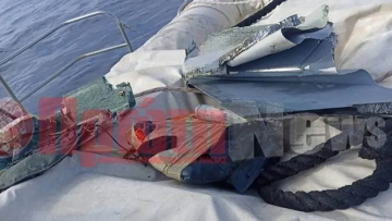 Ανδραβίδα: Στο λιμάνι του Κατακόλου τα συντρίμμια του F-4 που συνετρίβη - Φωτογραφίες