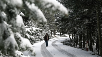 Κακοκαιρία: Τα πρώτα χιόνια στην Πάρνηθα - Δείτε φωτογραφίες 