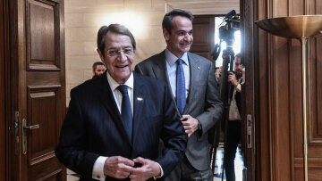 Ο Μητσοτάκης εξήρε τη συμβολή Αναστασιάδη στην οικονομία της Κύπρου και στις προσπάθειες για το Κυπριακό