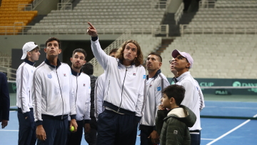 Τσιτσιπάς: «Όνειρο μου να κερδίσουμε τα επόμενα χρόνια το Davis Cup»