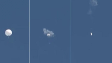 ΗΠΑ: Καταρρίφθηκε το κινεζικό κατασκοπευτικό μπαλόνι - Δείτε βίντεο