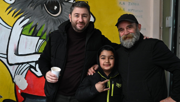 Ανδρουλάκης: Στην κοινωνική κουζίνα «ο άλλος άνθρωπος» ο πρόεδρος του ΠΑΣΟΚ