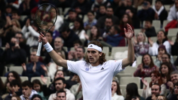 Davis Cup, Τσιτσιπάς - Αντράντε 2-0: Ο Στέφανος σφράγισε την ιστορική άνοδο 