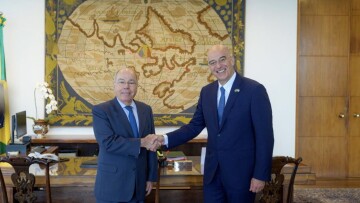 Συνάντηση Δένδια με τον υπουργό Εξωτερικών της Βραζιλίας