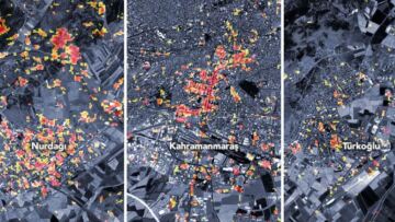 Σεισμός στην Τουρκία: Η βιβλική καταστροφή μέσα από χάρτη της NASA