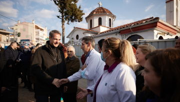 Κοζάνη: Επίσκεψη Μητσοτάκη στο «Μαμάτσειο» - Μεγάλο στοίχημα της δεύτερης τετραετίας η υγεία