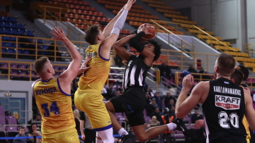 Κύπελλο μπάσκετ, Περιστέρι bwin - ΠΑΟΚ 77-64: «Πέταξε» στον ημιτελικό με Ντένμον και Μωραΐτη