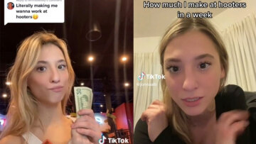 Σερβιτόρα των Hooters αποκαλύπτει πόσα βγάζει σε φιλοδωρήματα και κάνει τον κόσμο να θέλει να παραιτηθεί