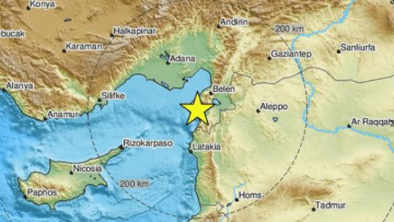 Τουρκία: Απανωτοί σεισμοί 6,4 και 5,8 και 5,2 R - Στην Αντιόχεια το επίκεντρο, ζημιές σε κτίρια