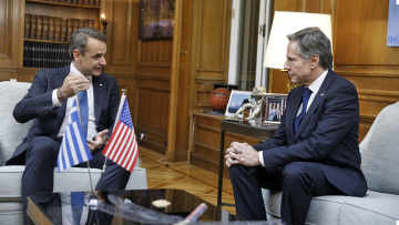 Κυριάκος Μητσοτάκης - Άντονι Μπλίνκεν: Το παρασκήνιο του δείπνου - Τι συζήτησαν για Τουρκία και Ουκρανία