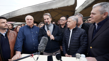 Μητσοτάκης από Λάρισα: Την τετραετία δώσαμε μεγάλη έμφαση στη στήριξη του αγροτικού κόσμου