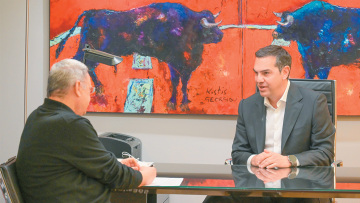 Αλέξης Τσίπρας στο «Θέμα»: «Μόνο η νίκη του ΣΥΡΙΖΑ εγγυάται τη σταθερότητα»