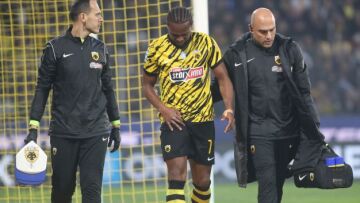 ΑΕΚ: Νοκ άουτ ο Λιβάι Γκαρσία για 15-20 ημέρες