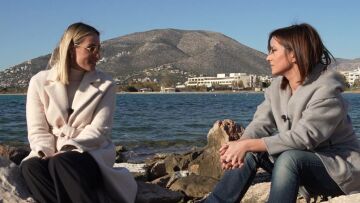 Μεγάλη Εικόνα: H Νίκη Λυμπεράκη υποδέχεται την Ελεονώρα Μελέτη
