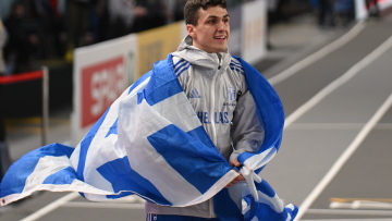  Ευρωπαϊκό πρωτάθλημα κλειστού στίβου: Ασημένιο μετάλλιο στο τριπλούν ο Ανδρικόπουλος