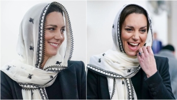 Κέιτ Μίντλετον: Viral η εμφάνισή της με μαντήλα - Δείτε βίντεο