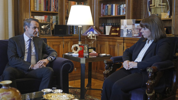 Μητσοτάκης σε Σακελλαροπούλου: Η έρευνα για τα Τέμπη θα γίνει με διαφάνεια και ταχύτητα 